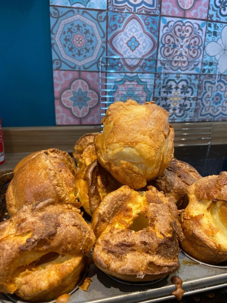 Yorkies DO belong on a Christmas dinner