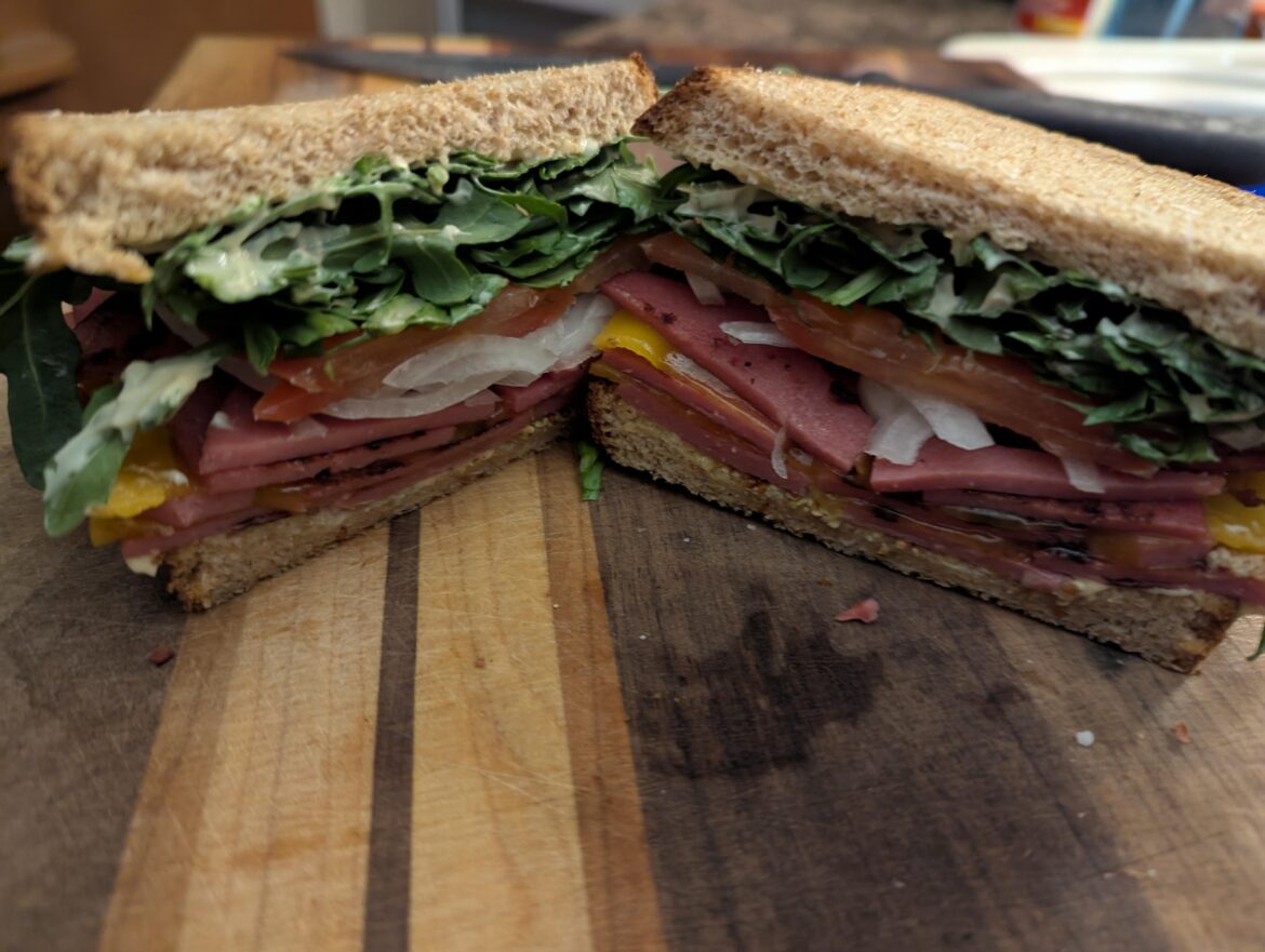 fried bologna hits the spot