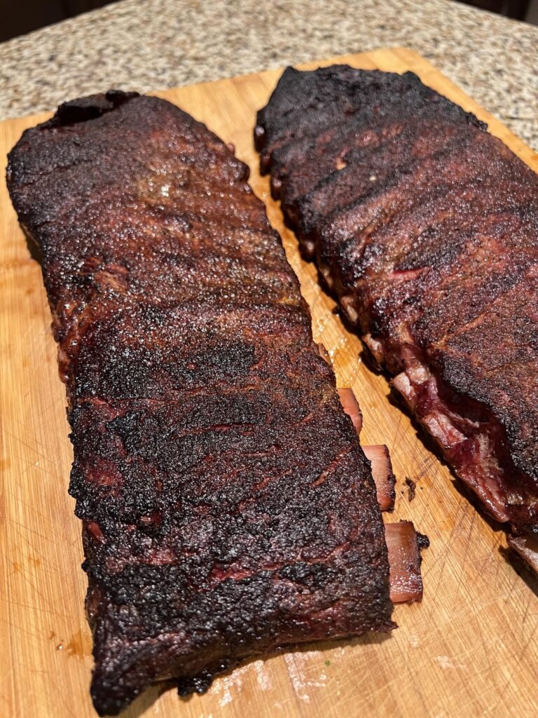 My best smoked SPG ribs