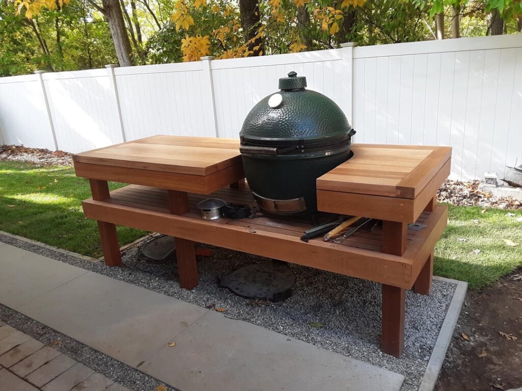 BGE bench I made BGE bench I made