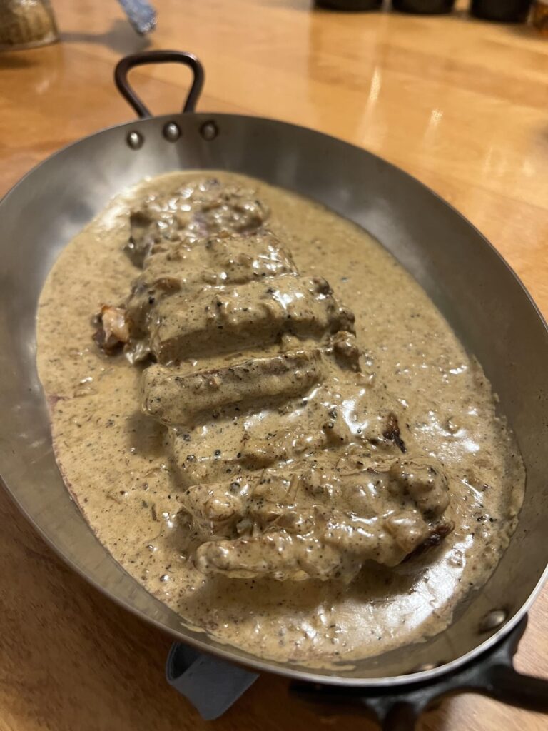 1st Steak au Poivre