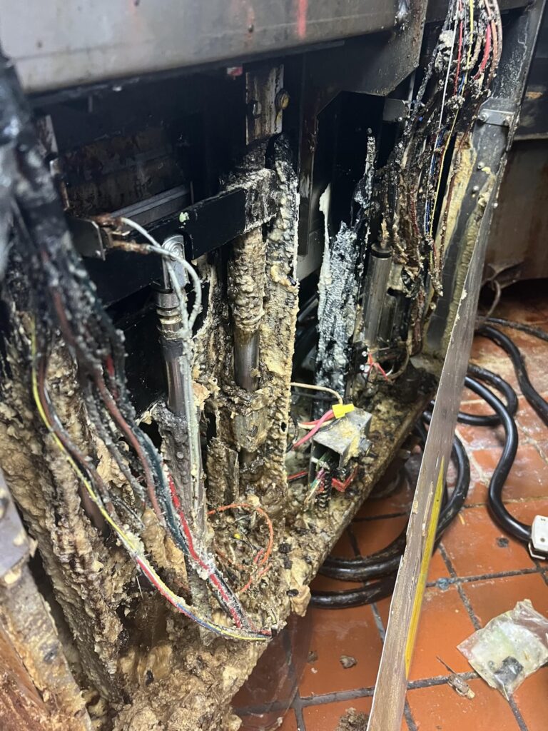 I’ve seen a lot of dirty restaurant equipment. I think this is in the top 5 worst.