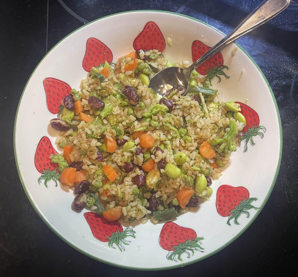 First time cooking a meal in a pan. I think I did ok.