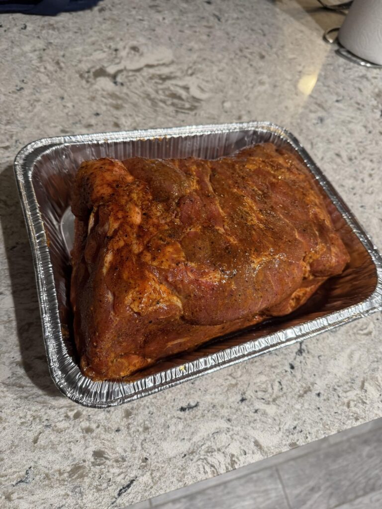 Second attempt at a pork shoulder