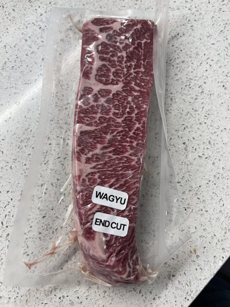 Air Fried From Frozen Wagyu End Cut