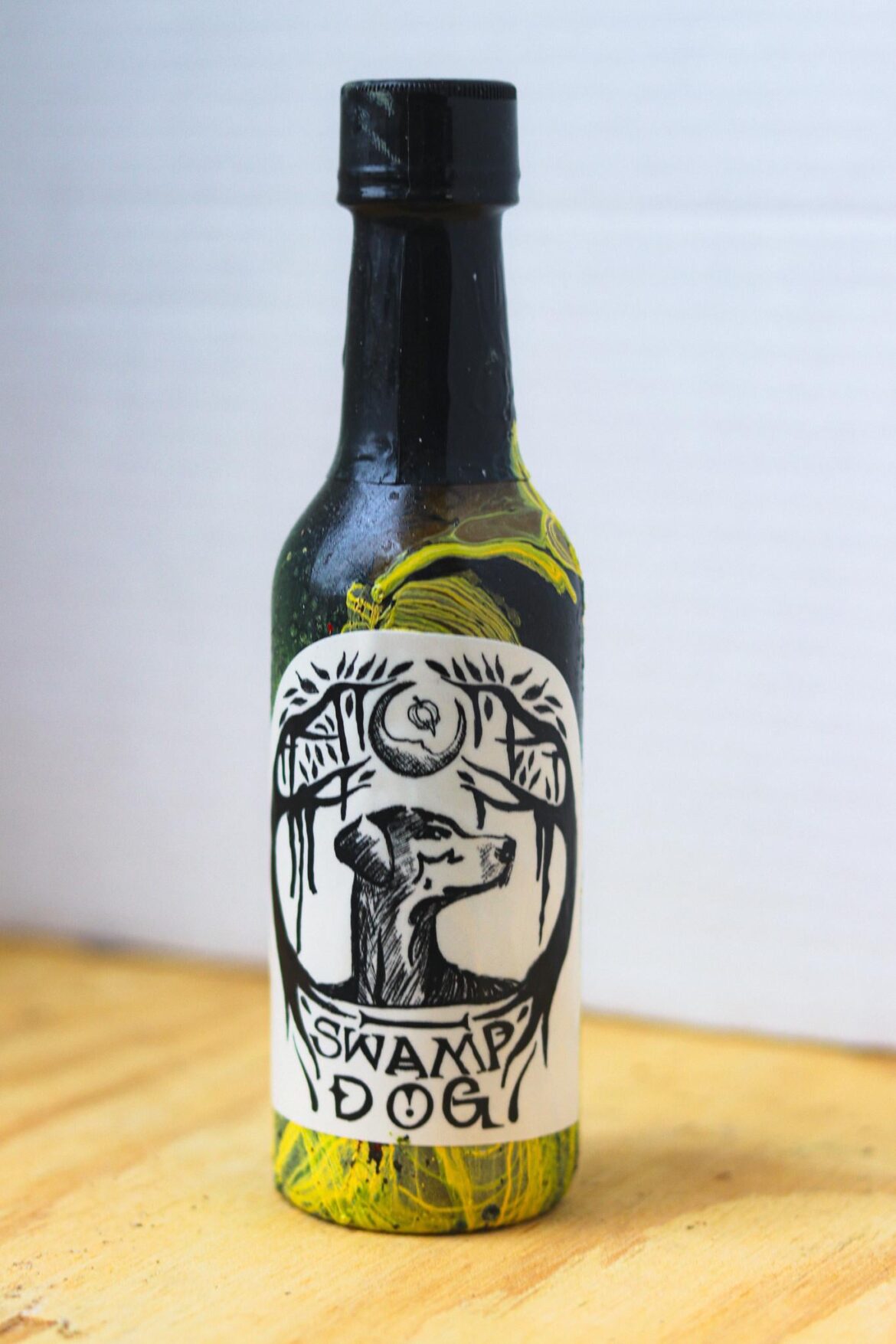 Guy collects empties and sends back free sauce of your choice!