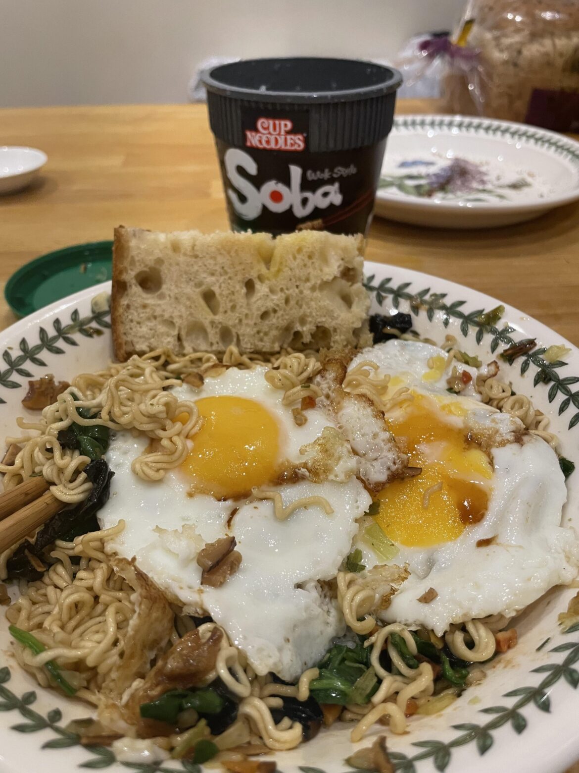 When you skip breakfast you get to have two eggs!