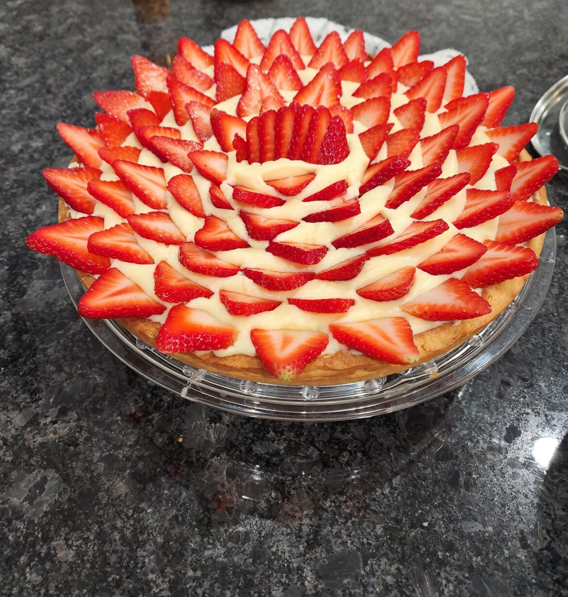 Wife made this strawberry tart for my birthday!