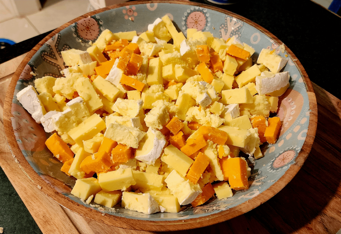 Cheese salad