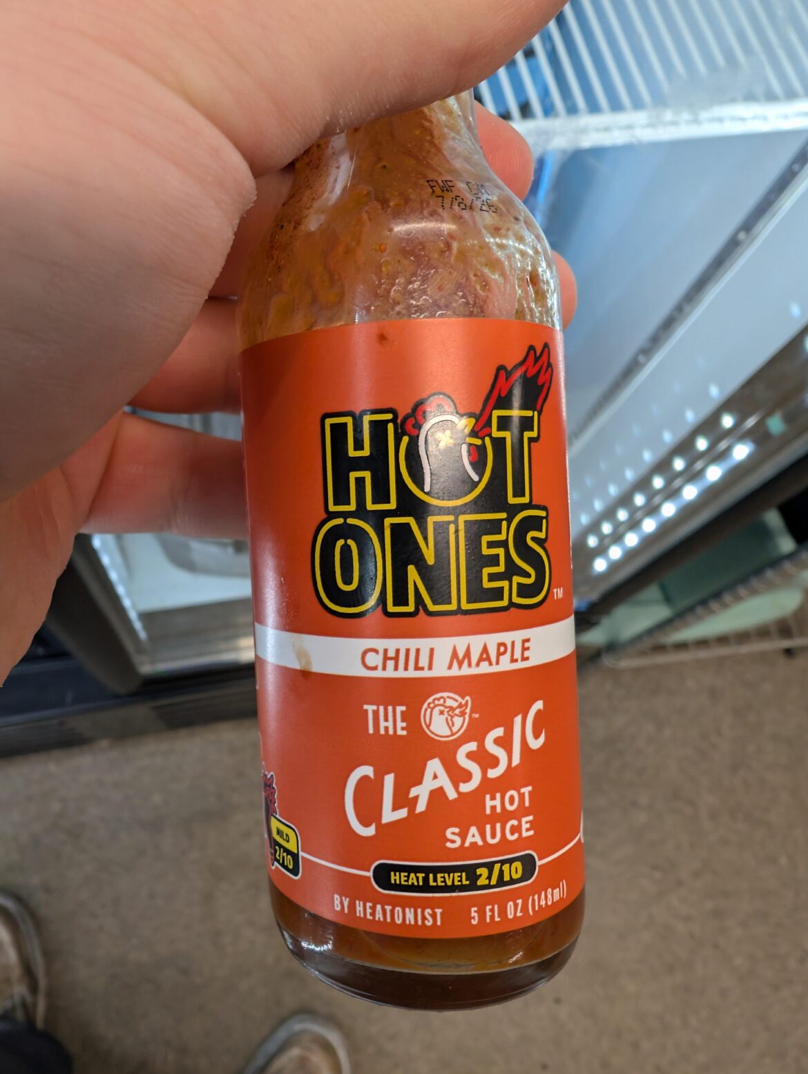First time trying Hot Ones classic First time trying Hot Ones classic
