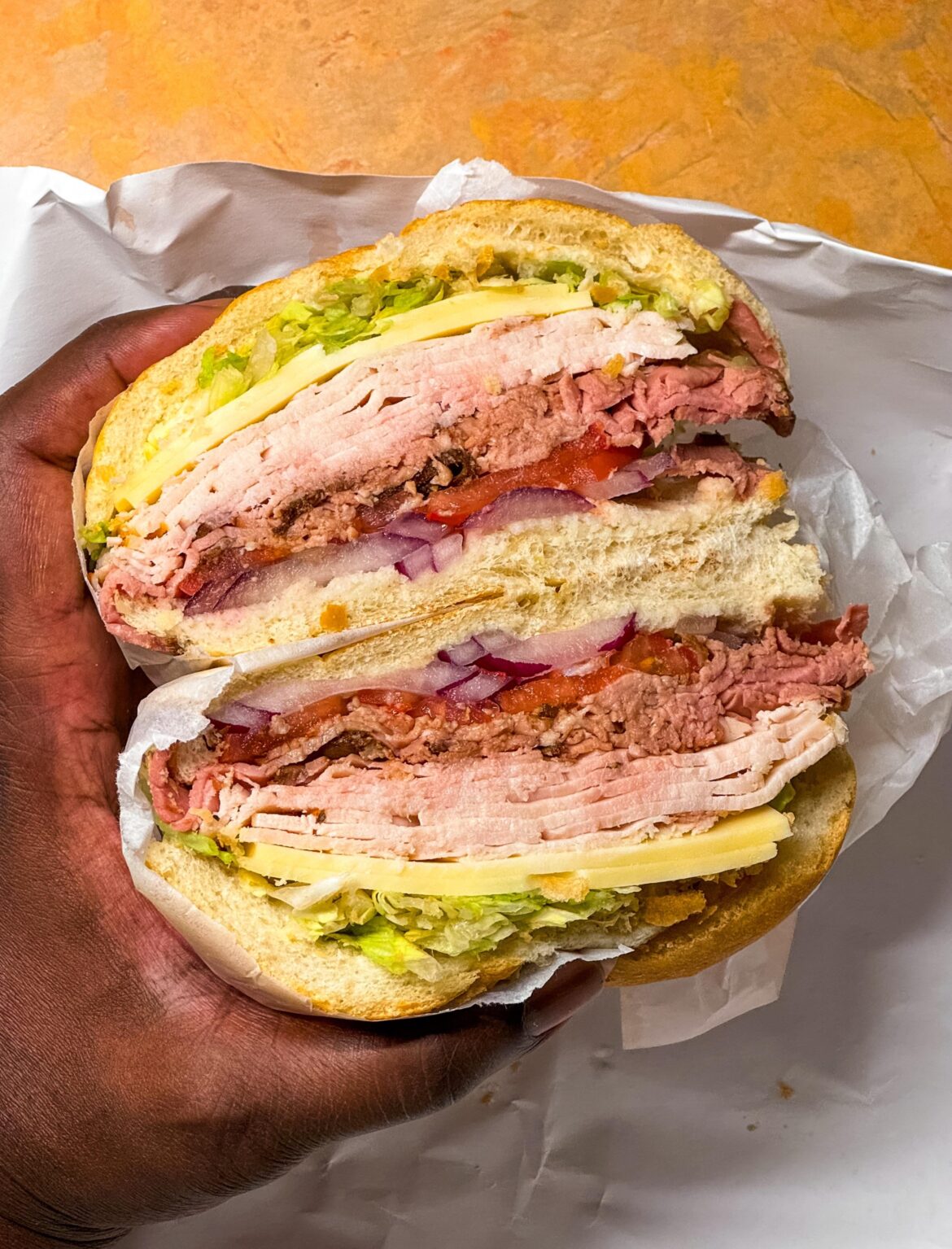 “The Big T” at Utopia Bagel. So good!