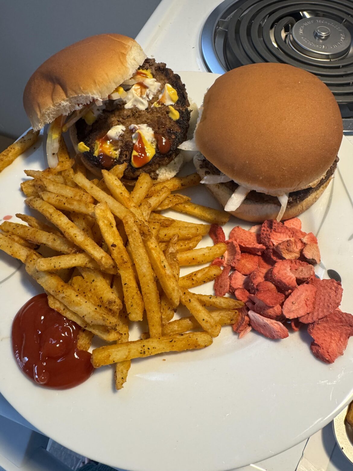 First thing I finally actually COOKED for myself in my new place after living in a women’s shelter for 50 days