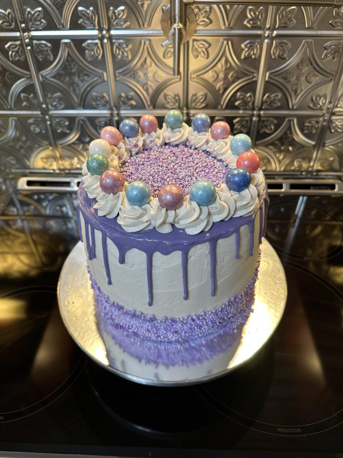 I bake for fun and got to make a cake for a friend’s daughter