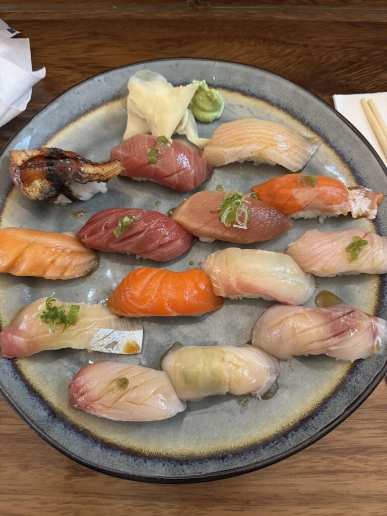 Local sushi spot in Kent, WA