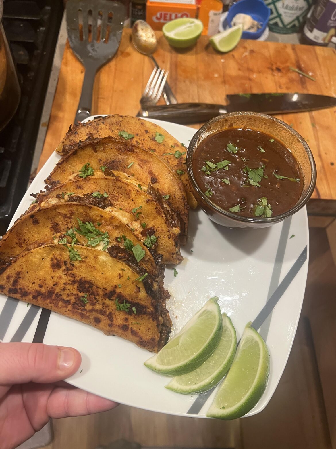 Homemade Birria Tacos