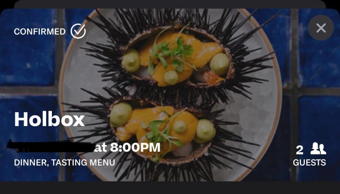 Holbox tasting menu - tipping?