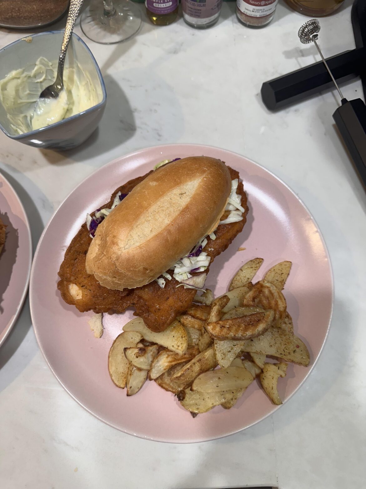 The Tilapia was… a little big