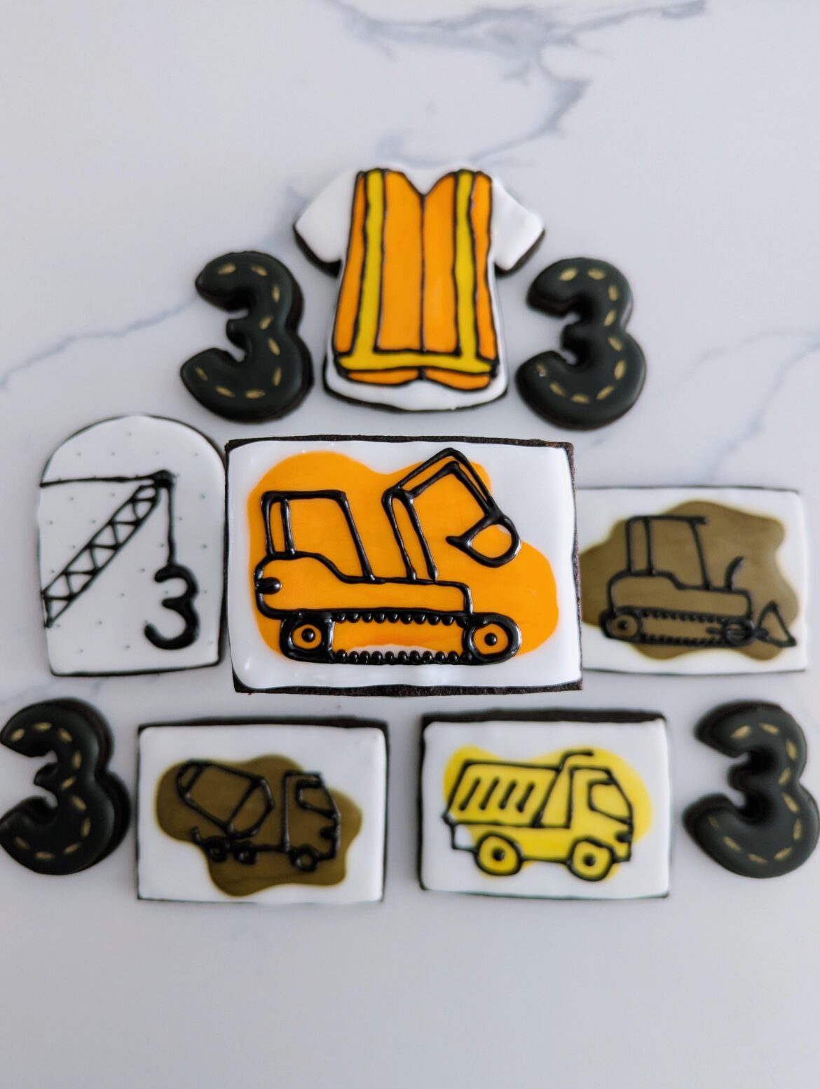 Birthday cookies for my little guy!