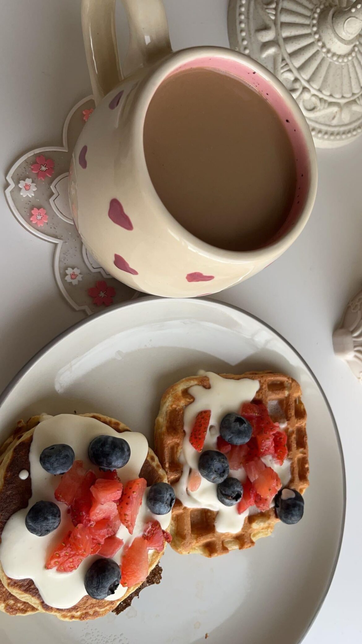 pancakes with 16g protein without any protein powder!