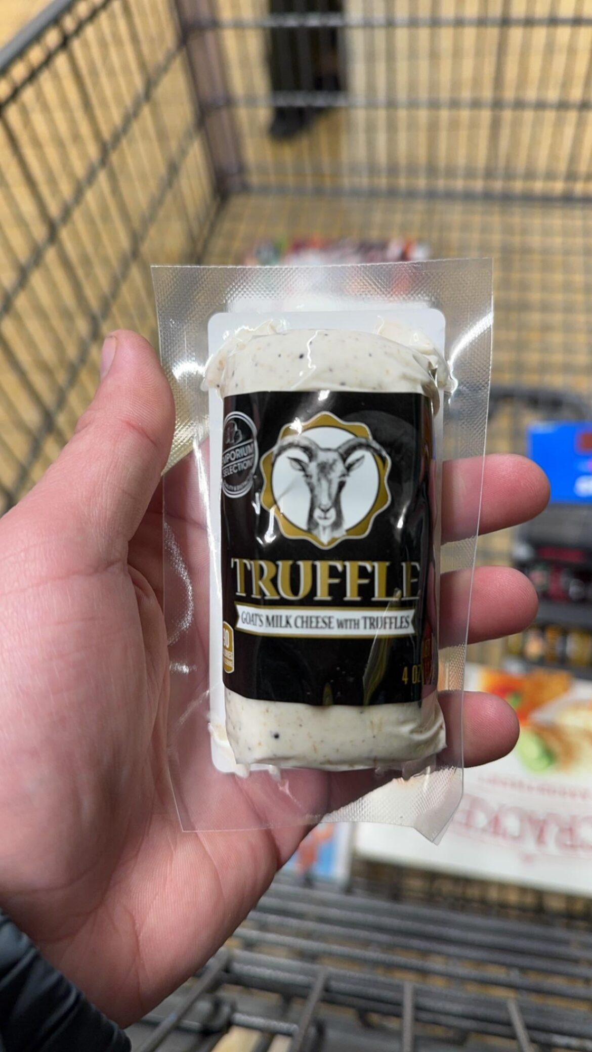 Truffle goat cheese