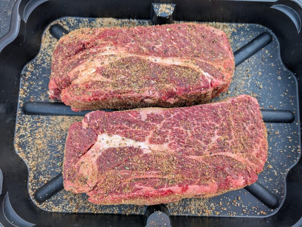 Chuck Roasts with the Weber Charcoal Heat Controller