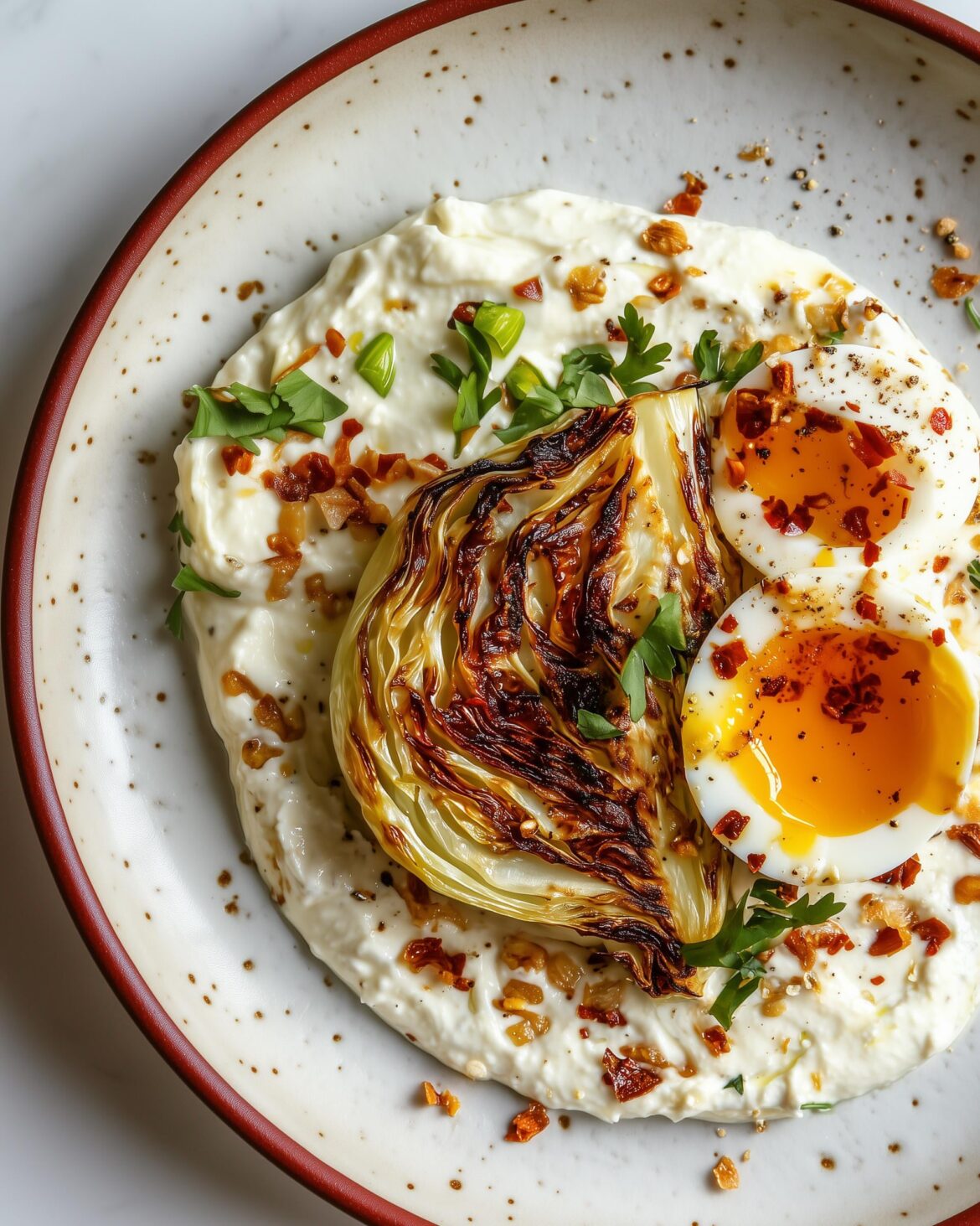 Smoky Charred Cabbage