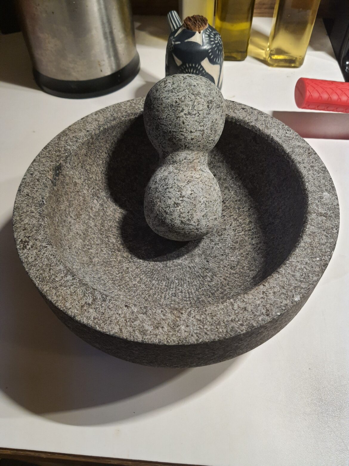 I put soap in a Molcajete. Is it ruined?