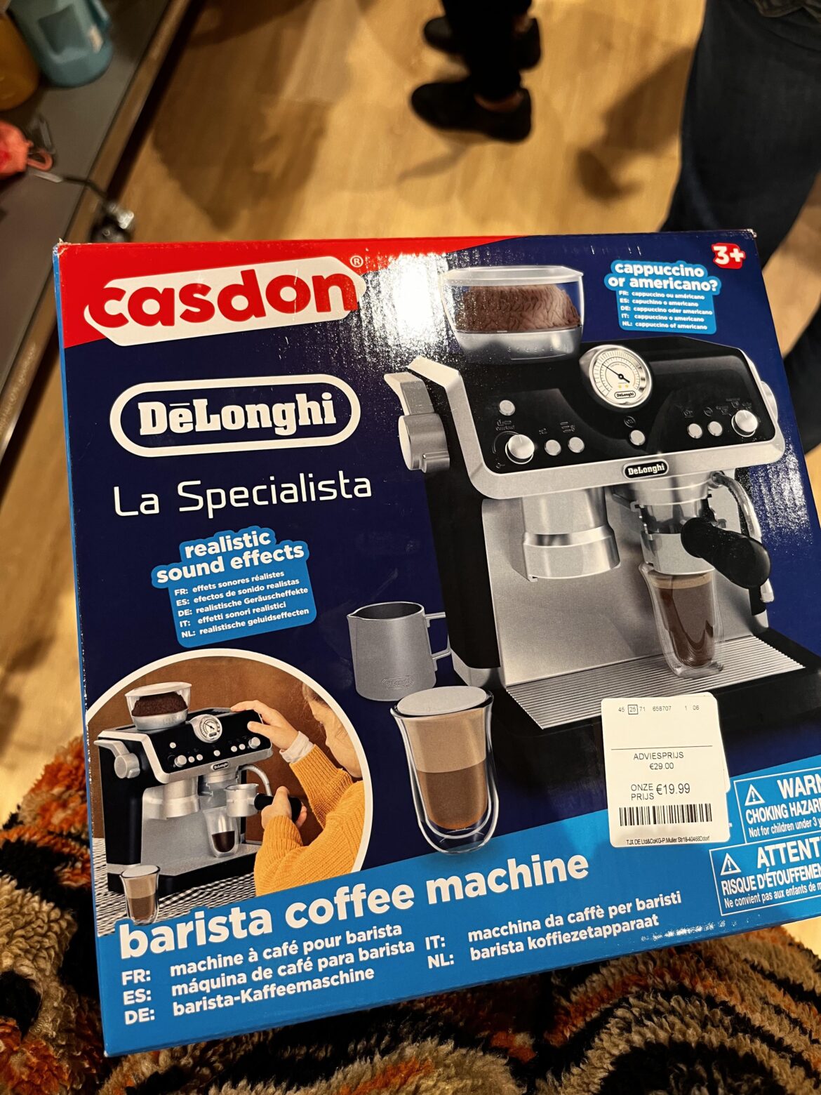 New espresso machine