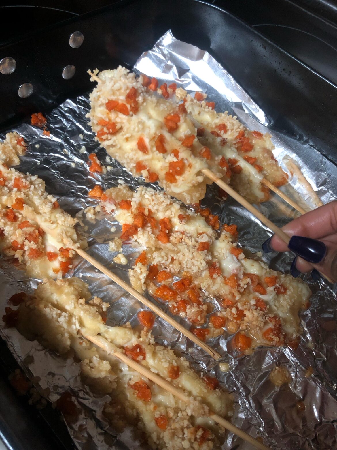 Korean corn dog fail