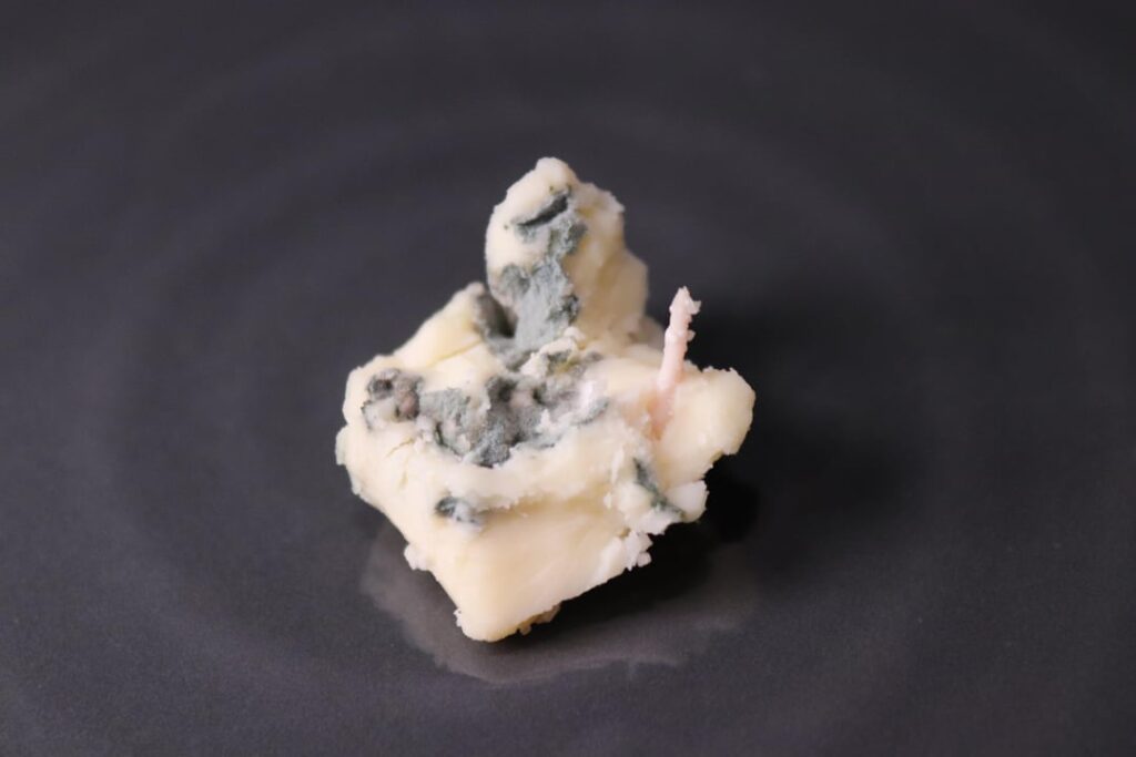 What is the pink rod in my Trader Joe’s Blue Stilton?