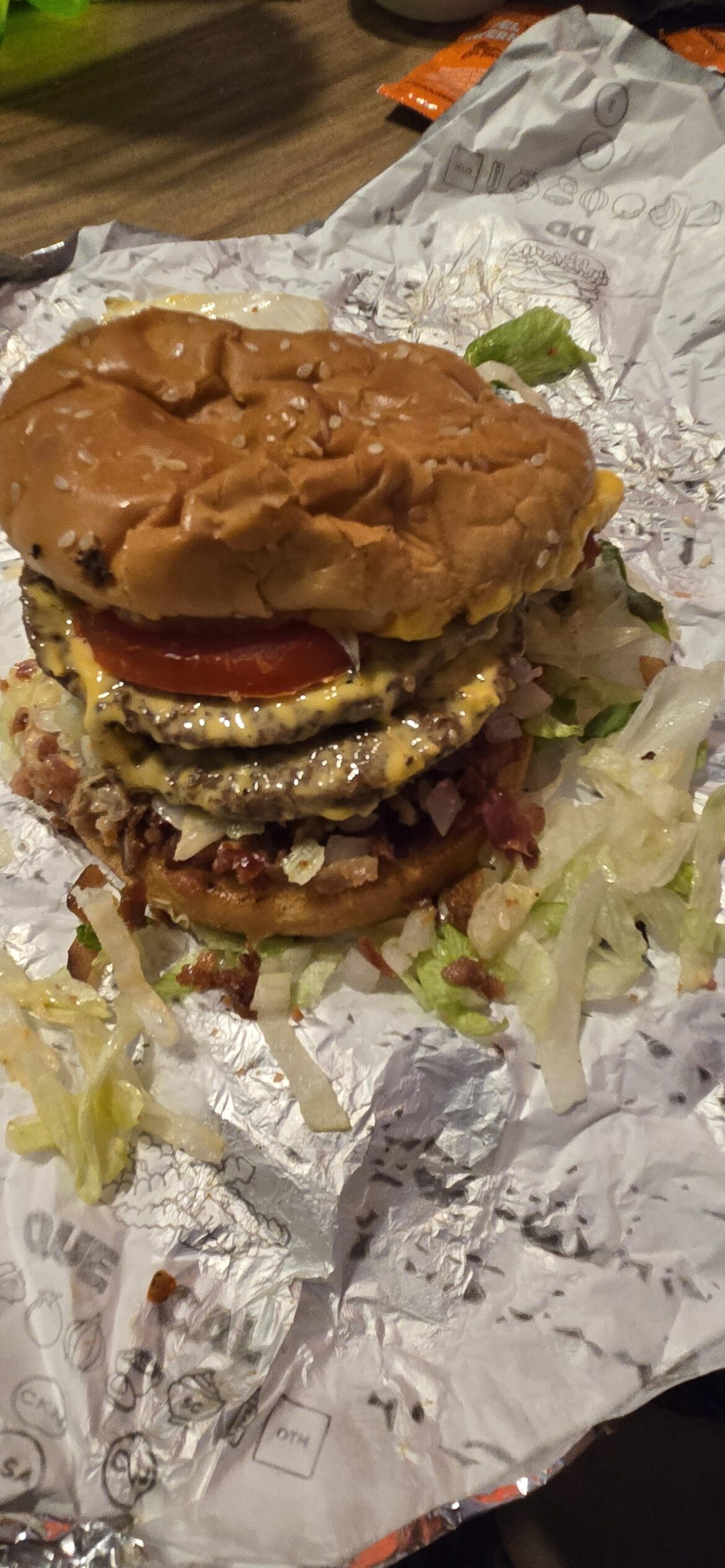 Hear me out now, Del Taco Double Bacon Cheeseburger is amazing. Plus their fries...