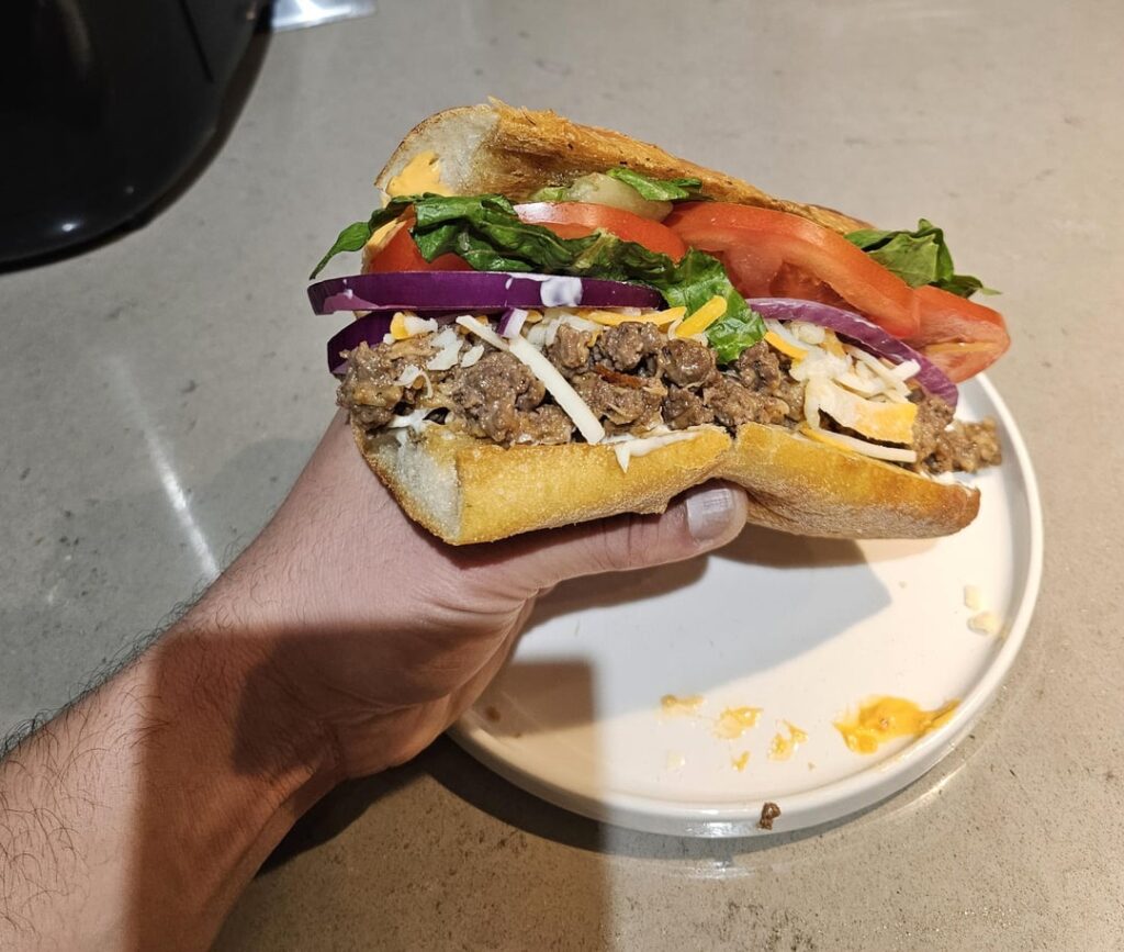 My attempt on Copped Cheese sandwich My attempt on Copped Cheese sandwich