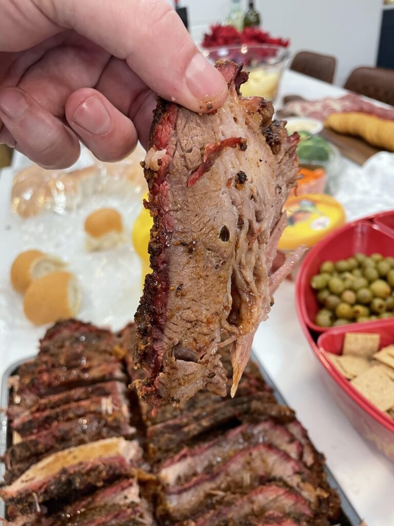 Second Brisket ever done