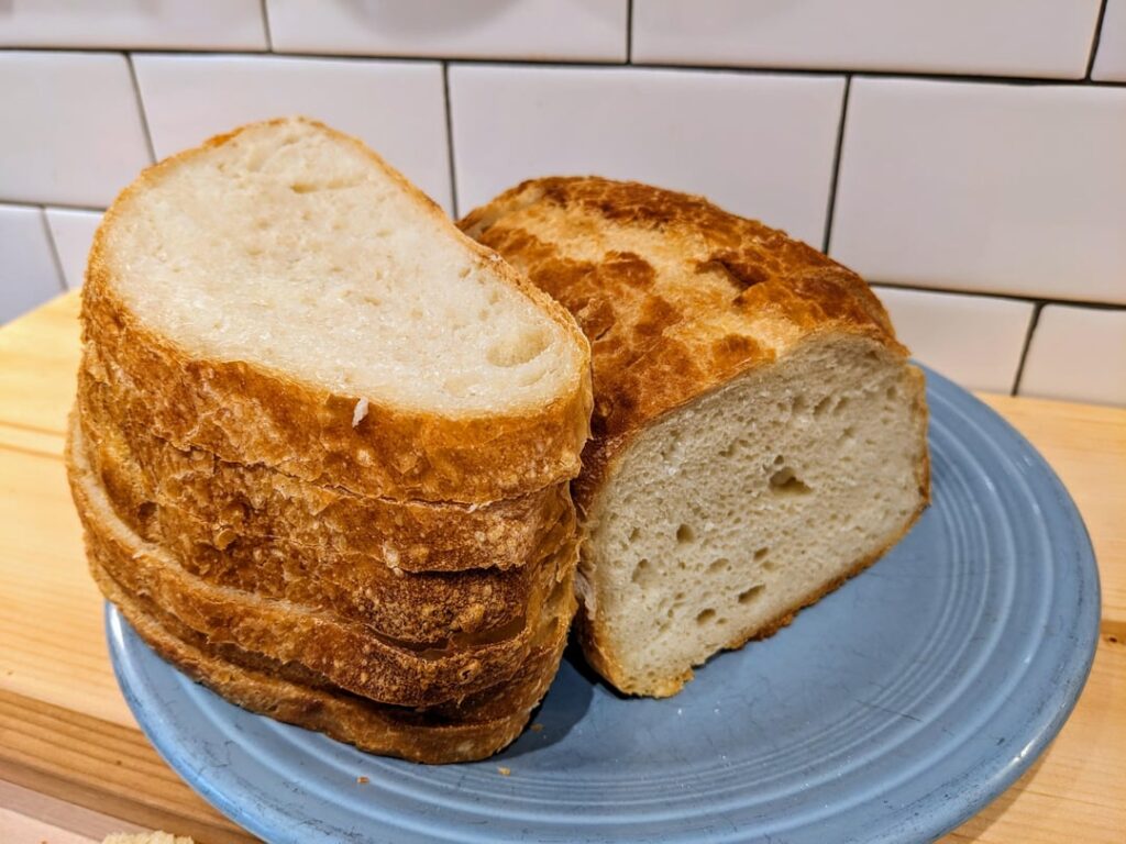 Baked some bread. Then turned that bread into breadcrumbs. Then used those breadcrumbs to make mozzarella sticks.