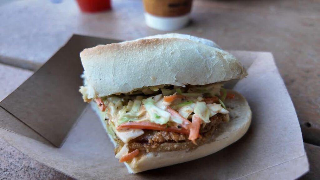 Fried Green Tomato Po Boy