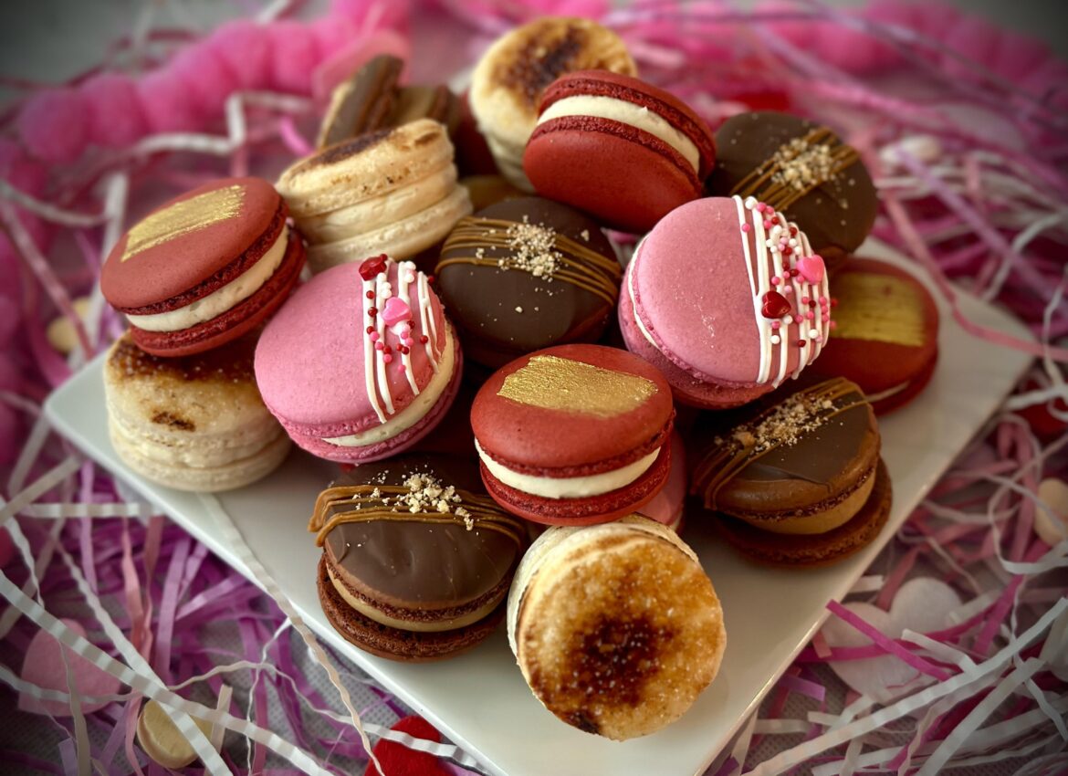 Valentine’s Day Macarons