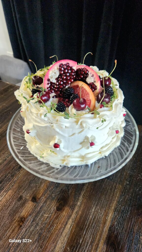 I'm really proud of my birthday cake