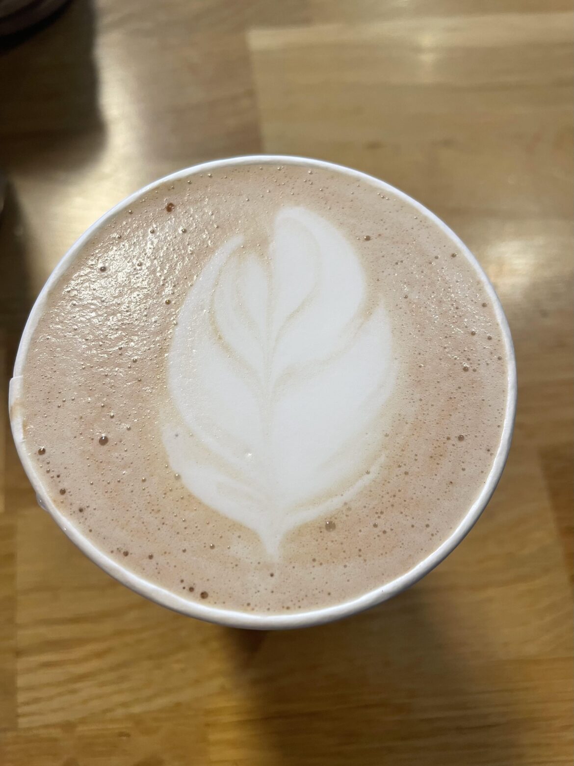 One of my tries on hot chocolate:)