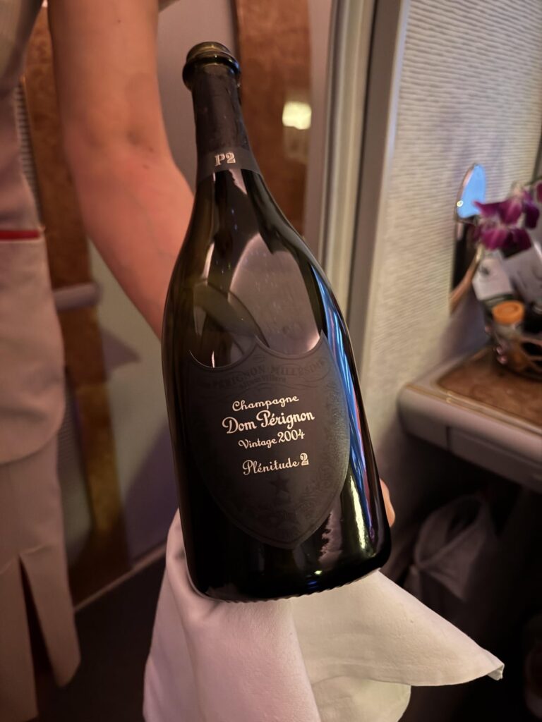 Wines I Had on My Emirates First Class Flight (Boston-Dubai)