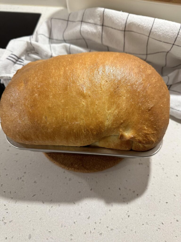 Baked my first loaf of bread