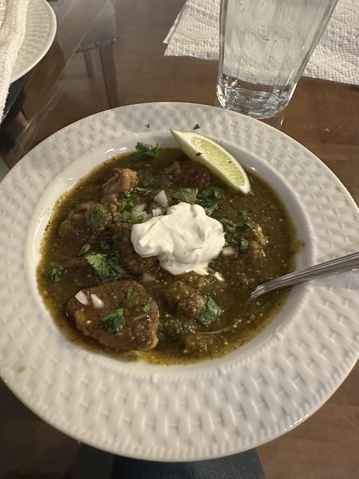 Pork Chili Verde!