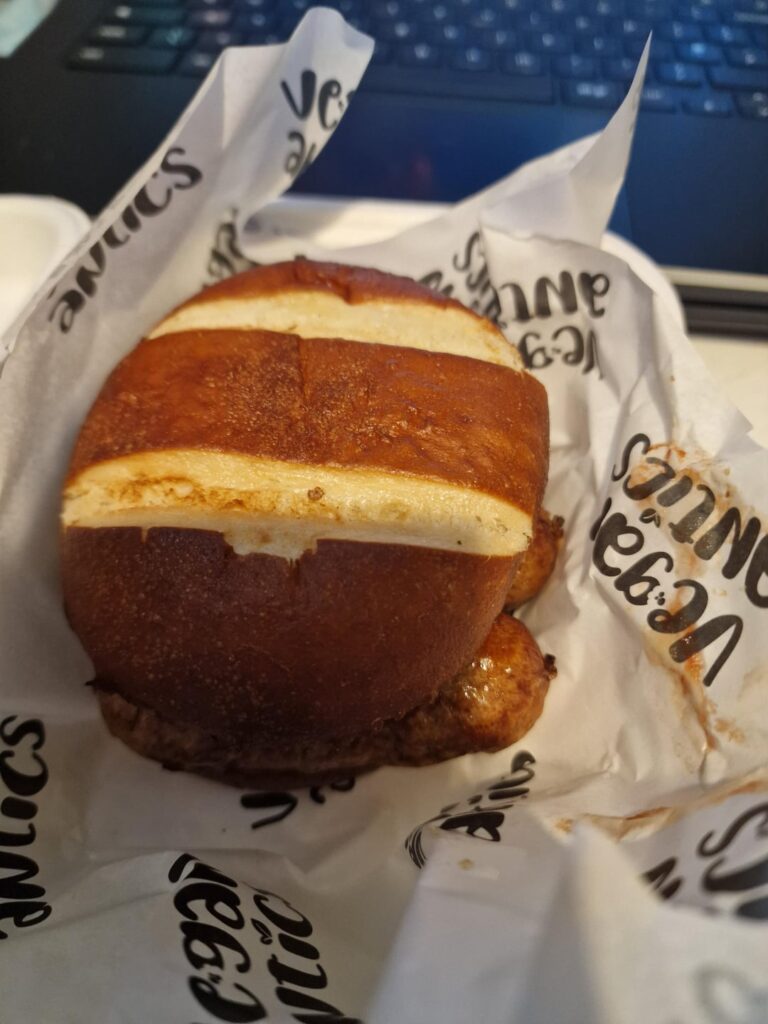 vegan sausage and hashbrown muffin. is 600 a good estimate?