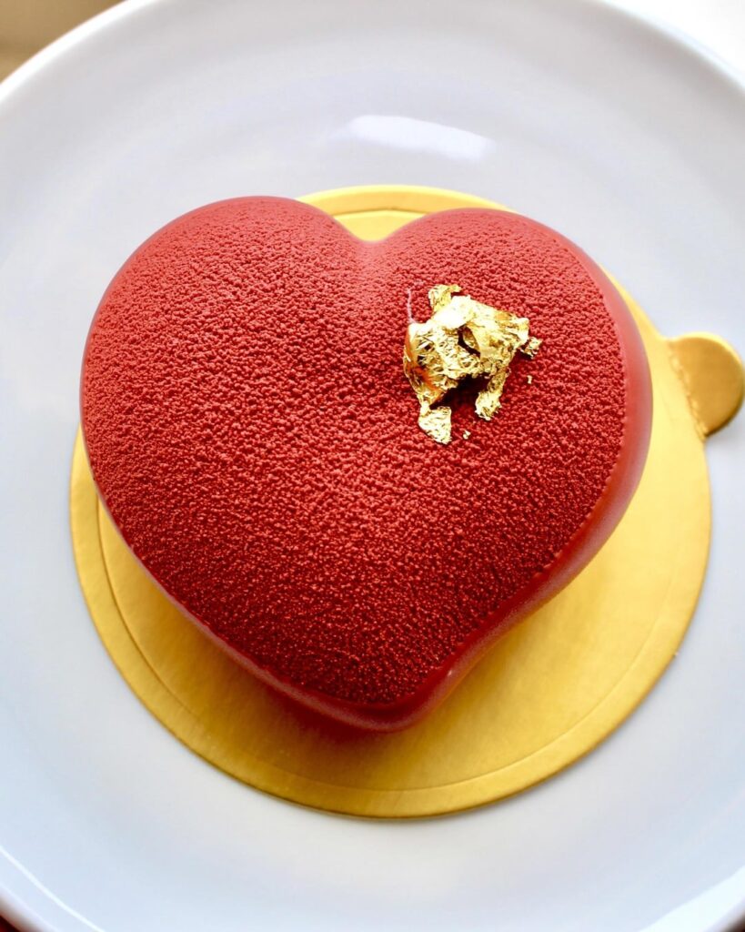 Valentine’s Day dessert from Fleur du Jour on St. Clair West
