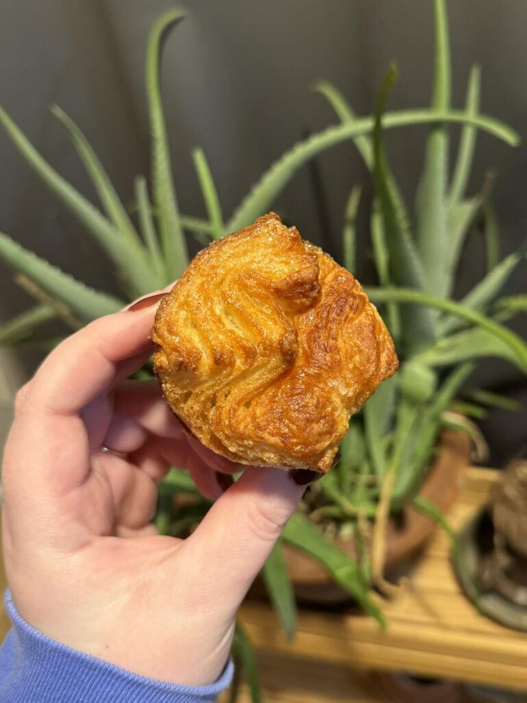 We had one of the coldest days of the year, so I faced my pastry fears and made kouignettes and cherry cream cheese danishes!