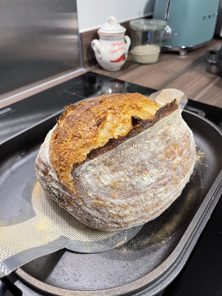 Upgraded to a Challenger Bread Pan after a year of boules - worth every penny!