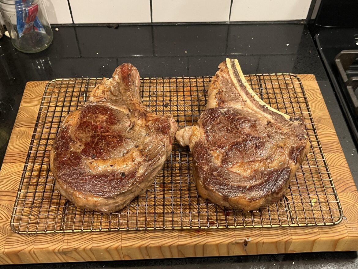 Kicked off 2025 in the 137 Club... Ribeye. Happy New Year everyone