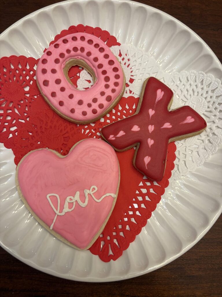 First time decorating cookies