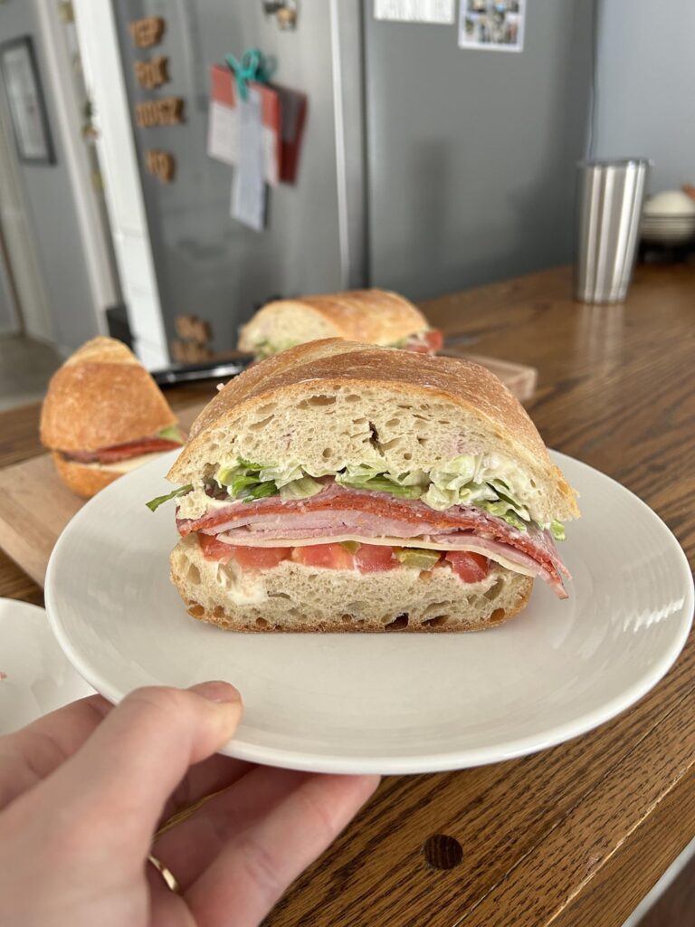 At home spicy east coast Italian