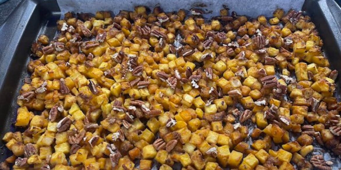 12 Days of Christmas recipes: Butternut squash with pecans