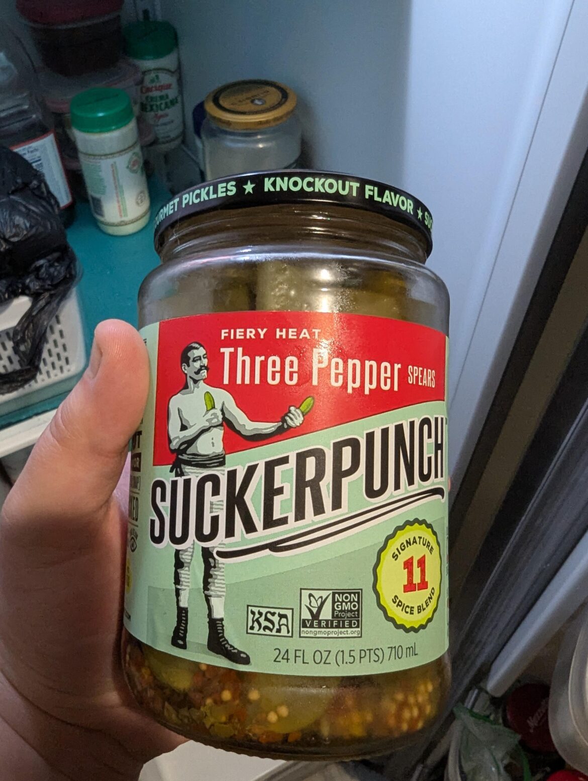 Anybody else tried these? I knew they'd be hot but holy hell IDK how I'll get through the whole jar lol